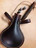 Black Powder Round Ball Pouch - up to 50 cal.