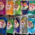 Vintage  McDonalds Teenie Beanie babies NIB