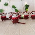 amigurumi keychain ,bag ornament, cat, monkey, donkey, dog, rabbit