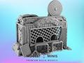 Prize Shot Game Abandoned Theme Park | 28mm - 40mm Scale | Survivor Terrain | Fantasy Scatter | Sci Fi Terrain | Badlands