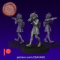 Chisato Sci-Fi Miniature Wargames Tabletop RPG Pathfinder Miniature Painting | ES
