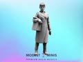 Replicant Company Infiltrator - 28mm 32mm 40mm Scale Cyberpunk Miniature | RPG | Sci fi | Role Playing | Blade Runner | DnD | Papsikel