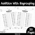 Addition with Regrouping (within 100)