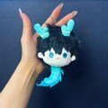 HSR Lunae plushie, Honkai star rail Lunae plushie, Hand designed honkai star rail plushie, HSR plushie, Honkai stair rail stuffed plush