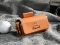 Personalized Golf Ball Bag, Tees Holder, Golf Ball Pouch, Mini Golf Ball Holder, Golf Travel Bag, Golf Accessories, Golf Gift For Him