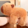 Adorable Capybara Plush Toy – Soft and Fluffy Stuffed Animal with Hand Ring – Perfect Gift for Kids & Anime Lovers