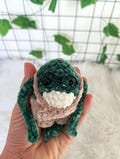 Frog In Overalls | Crochet Frog Bag Charm | Crochet Frog Keychain | Matching Bag Keychain | Cute Handmade Keychain | Keychain For Friends