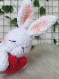 Crochet Bunny, Amigurumi Bunny, Plush Bunny, Sunflower Bunny, Handmade Gift, Birthday Gift, Gift