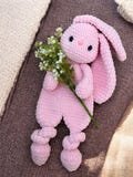 Crochet bunny snuggler pattern,  Bunny Amigurumi Crochet Pattern, Bunny Amigurumi Crochet Pattern