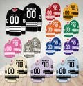 Personalized Hockey Jersey, Custom Name And Number Hockey Jersey, Hockey Team Uniforms, Hockey Jersey For Hockey Fans, Hockey Lovers Gifts