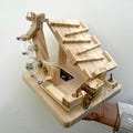 Wood marble run kit tray set perpetual motion marble maze machine race track toys gifts for boys