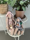 Bunny Rabbit doll and his mom, soft and cozy. 2 dolls at a discount. perfect fun simulation toy for children to play,& sleep. decoration toy