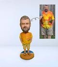 Personalized Bobblehead Doll,Custom Father Bobblehead,Custom Man 3D Figurine,Father Birthday Gift,Gift for Family,Unique Gifts