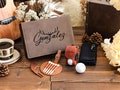 Personalized Golf Gift Box, Golf Gifts for Men, Groomsmen Gifts, Golf Gift For Men, Golf Accessories, Golf Bag Tag with Golf Tees