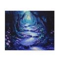 Puzzle, Mystical Forest Scene with Stream and Wildflowers, 120, 252, 500-Piece, Jigsaw Game, Brain Teaser, Family Activity, Relaxation, Gift