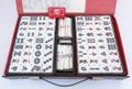 Mahjong set, Vintage Japanese MahJong game, High-quality Riichi Mahjong full set in case, "Time traces" #BM2