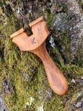 Model PFS, ergo design, Black Hornbeam (Ostrya carpinifolia) wood No.3 Natural Fork/Ergo Slingshot/Catapult/Natty/Schlinge