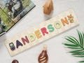 Personalized Wooden Name Puzzle, Personalized Gift For Baby, Montessori Baby Toy, Custom Wooden Baby Keepsake, Toddler Custom Gift