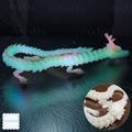 3D Multicolor Glow-in-the-Dark Rainbow Dragon, Articulated Dragon, Fidget Dragon, Crystal Dragon,Trendy Toy,Popular Gift,Dragon Lover's Gift