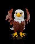 Bald Eagle 3D Printed Articulated Figure - Fun Design - 13 cm (5.1 in) - High-Quality