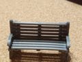 O Scale  arm rest bench 10 benches for this price