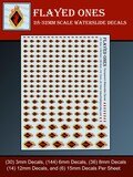 Waterslide Decals and Transfers for Tabletop Miniatures / Roleplaying / Gaming / Wargames / Painting: Flayed Ones