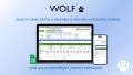 Wolf Golf Scorecard, 4 Players, Best Net Score, 9-18 Holes