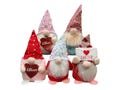 Personalized Gnomes for Valentines, Valentines Day Gnomes, Personalized Plush, Valentine's Day Gift Gnome
