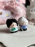 Crochet Valorant Sage & Jett Keychains