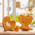 Custom Family Wooden Heart Puzzle , Personalized 1-12 Piece Puzzle with Names, Unique Gift for Families, Anniversary, Mother's Day Keepsake