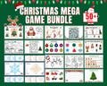 Ultimate Printable Christmas Game Bundle for Kids and Adults Christmas Party Activities Holiday party games Festive family games