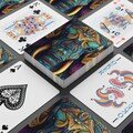 Colorful Elephant Poker Playing Cards Set, Unique Card Game Gift, Fun Night In, Playing Cards with Artistic Design, Perfect for Parties,