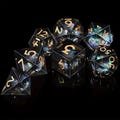 Cosmic Drift • 7-Piece Liquid Core Dice Set DnD Dice Set for D&D Gifts, Full Dungeons and Dragons Dice Set for DnD Gifts, Liquid Core