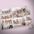 Custom Collage Photo Puzzle – 8 Pictures, Personalized Gift for Kids, Adults, and Families