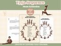 Beginner Yoga Moon Sequence, Moon Salutation To Calm Your Nervous System, Evening Yoga Printable, Yoga Routine For Sleep, Yoga PDF Download
