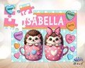 Personalized Valentine Jigsaw Puzzle, Valentine's Day, Name Puzzle, Educational Toys, Learning Toys, Gifts for Kids
