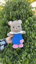 Crochet Bear Sylvian Family / Cute Amigurumi Teddy Bear Plush