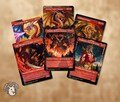 6 Iconic Red Creatures | Proxy Cards for EDH — Ancient Copper Dragon, Terror of the Peaks, Goldspan Dragon, Solphim, Purphoros, Kiki-Jiki