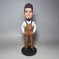 Man Bobble head Custom, Personalized Birthday Bobblehead For Dad, Romantic Anniversary Gifts For Husband,gifts for him