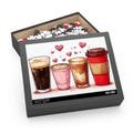 Coffee Lover Puzzle 252 Piece - Unique Jigsaw Game, Fun Puzzling Activity, Gift For Puzzle Enthusiasts, Mind Relaxing Hobby, Challenging