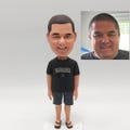 Custom Man Bobblehead,Gift For Dad Custom head Based On Your Photos，Personalized Gifts For Him,Birthday Gift,Best Gift Idea For Father's Day