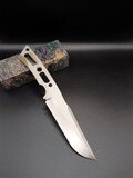 Bohler N690 Steel Profile 18 - Stainless Steel Knife Blank, Gift for Knife Makers and Chefs, High Carbon Blade Steel 60 HRC