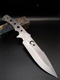 Bohler N690 Knife Steel Blank - Stainless Steel Profile for Custom Knife Making, High Carbon Steel 60 HRC, Gift for Knife Makers