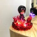 High-Transparency LED Figure Display Base | Flame Effect Scene | Resin Material | Banpresto figure Base | Effect Base