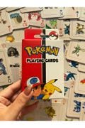 Pokemon Playing Cards, Pokemon fan gift, collectible cards, Pokemon merchandise, Pokemon card game, trading cards