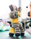 Size is ~ 12" (30 cm) Zecora Plush, My Little Pony Plush, Pony Stuffed Toy