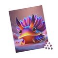 Colorful Shawl Nudibranch Sea Slug Puzzle Design, Relaxing Sea Slug Puzzles, Premium Marine Animal Puzzles, Creative Gifts For Mindfulness