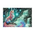 Hand Drawn Nature Fox Puzzle - 1014-Piece, Nature Lover Gift, Home Decor, Family Activity, Fun Gift Idea