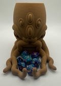 D&D Cthulhu Dice Tower 3D Printed Dice Tower with 7 Dice