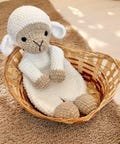 Crochet sheep snuggler pattern, Amigurumi Crochet Pattern, sheep Crochet Pattern